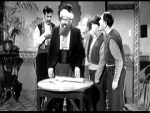 Rumpus in the Harem (1956) starring Moe Howard, Larry Fine, Shemp Howard, Vernon Dent