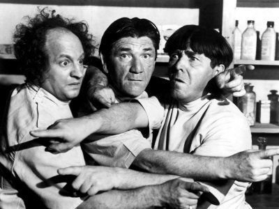 All Gummed Up (1947) starring the Three Stooges - Moe, Larry, Shemp