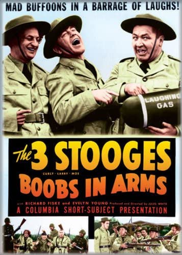 Boobs in Arms (1940) starring the Three Stooges - Moe Howard, Larry Fine, Curly Howard