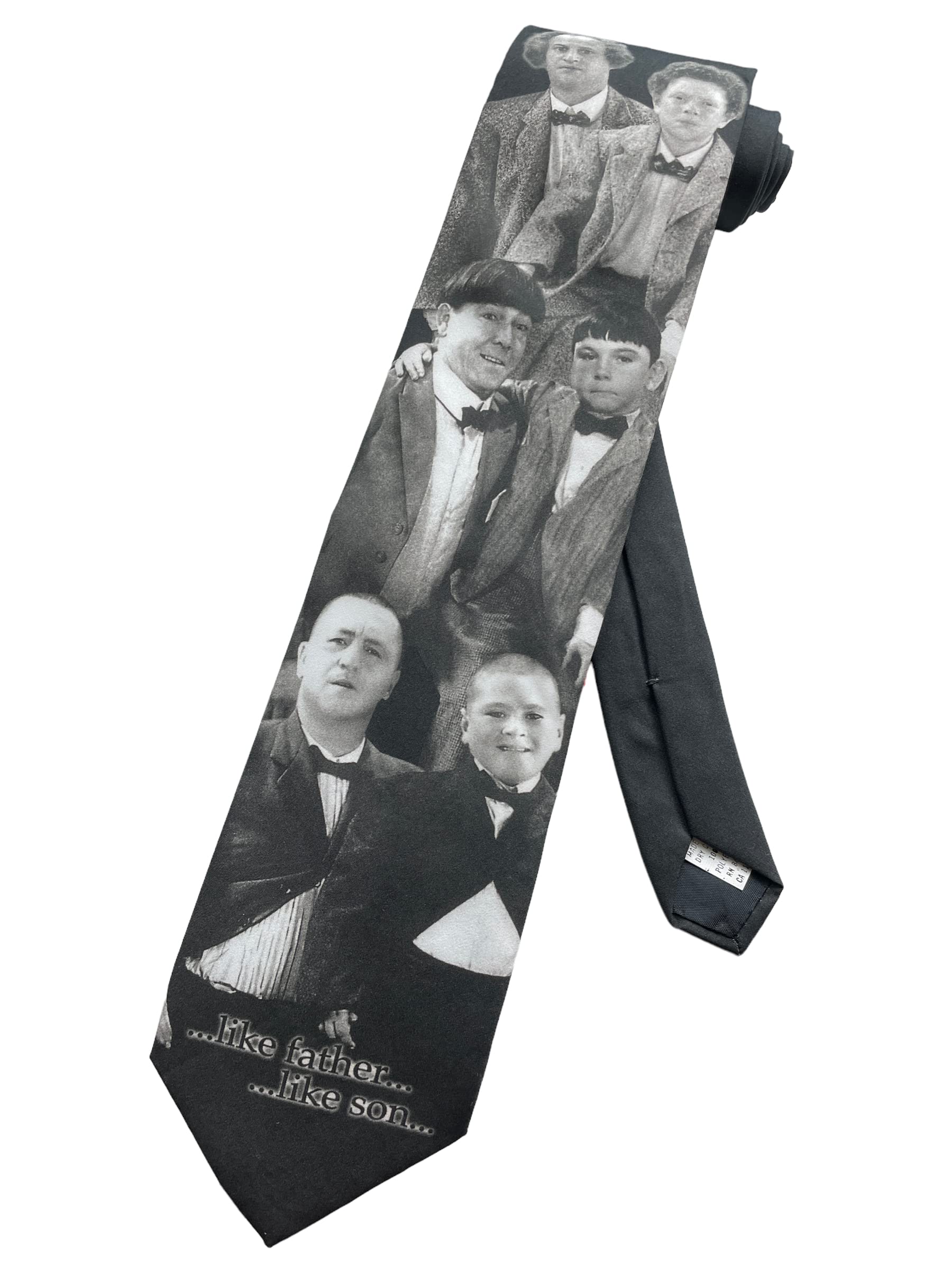 The Three Stooges fathers and sons tie