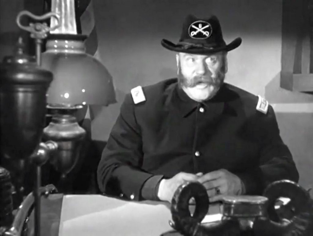 Vernon Dent as the Colonel in "Punchy Cowpunchers"