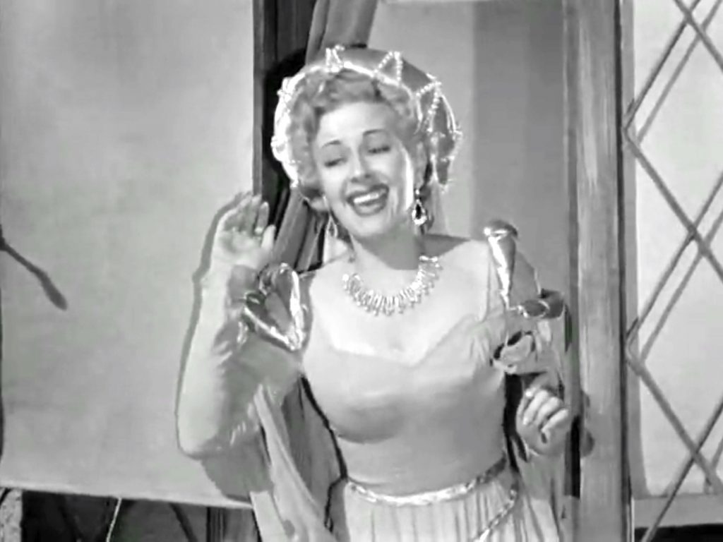 Christine McIntyre as Princess Elaine in "Squareheads of the Round Table"