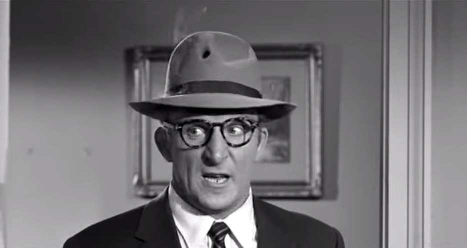 Quiz Whizz - Emil Sitka as the IRS agent who's come to collect from the Three Stooges
