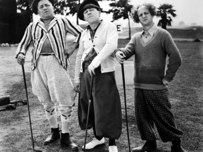 Three Little Beers - the Three Stooges go golfing