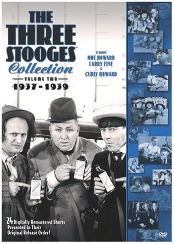 The Three Stooges Collection volume two (1937-1939) starring Moe Howard, Larry Fine, Curly Howard