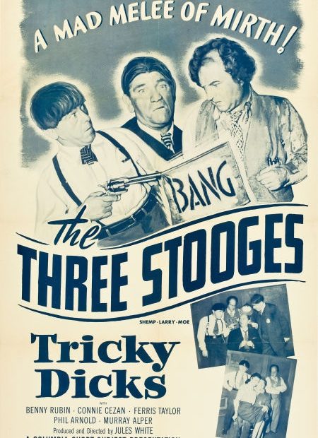 The Three Stooges - Tricky Dicks - movie poster