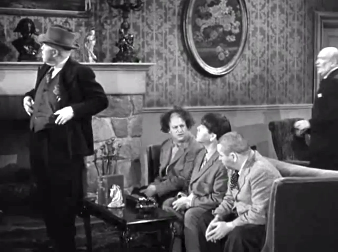 When a Body Meets a Body - detective meets the Three Stooges