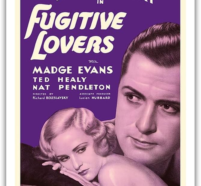 Robert Montgomery in "Fugitive Lovers with Madge Evans, Nat Pendleton, Ted Healy, the Three Stooges